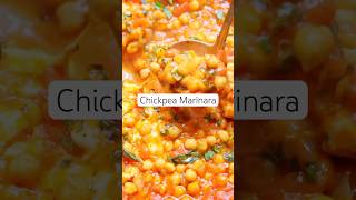 15Minute Chickpea Marinara Chickpea Recipe chickpeas [upl. by Ekenna]