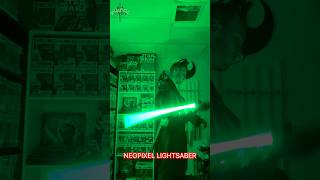 RGB OR NEOPIXEL LIGHTSABER 🤩 starwars lightsaber cosplay anakin [upl. by Carolynn]