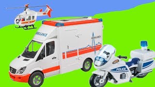 Rescue vehicles 🚚🚑🚒  Krankenwagen Polizei und Hubschrauber im Einsatz [upl. by Anna-Diana739]