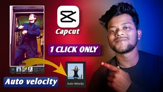 How to make Auto velocity video editing in capcut application  insta Trending Velocity reels edit [upl. by Kipp]