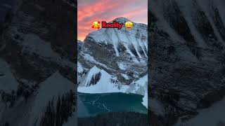 Instagram vs Reality 🤣 instagram trending tiktok youtubeshorts nature explore top [upl. by Wenger759]