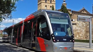 Zaragoza Tram CAF URBOS 3 [upl. by Dorry]