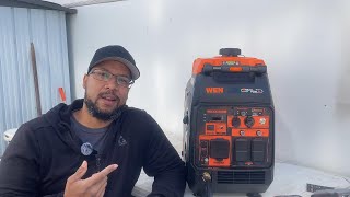 UNBOX AND REVIEW THE NEW WEN DF4801X QUIET DUAL FUEL INVERTER GENERATOR [upl. by Essam]