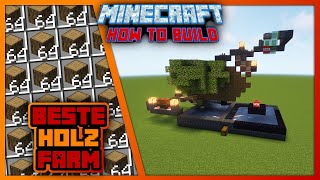 VOLLAUTOMATISCHE Baumfarm 🔸 Minecraft 121 Tutorial 🔸 Neostrics [upl. by Germann762]