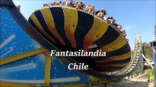 Fantasilandia amusement park in Santiago Chile [upl. by Samy]