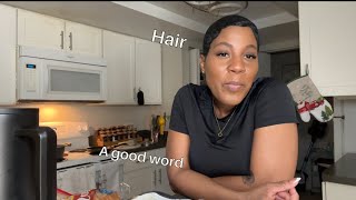 VLOG NEW HAIR CUT  ON TIME WORD [upl. by Leor131]