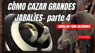 Cómo cazar GRANDES JABALIES parte 4 [upl. by Meit390]