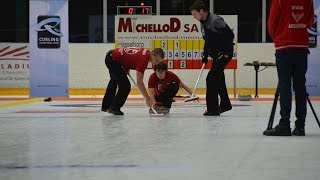 2014 Curling Masters Champéry  Final  Pfister SUI  Brewster SCO [upl. by Notyalk]