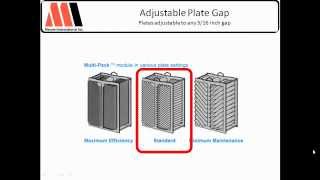 Versatile Field Adjustable Coalescing Plate Pack Part 6 of 7 [upl. by Akselaw]