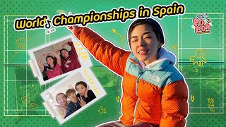 EP6 World Championships in Spainมาแข่งแบดหรือแข่งเต้นชิงแชมป์โลกกันแน่  POPOR SAPSIREE [upl. by Esinert]