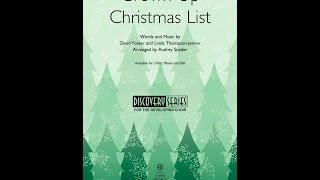 GrownUp Christmas List 3Part Mixed Choir  Arranged by Audrey Snyder [upl. by Groark]