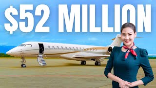 Bombardier Global 8000 Takes to The Skies Full Private Jet Tour [upl. by Silvester]