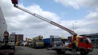 NISSAN CABSTAR 35E120 0302 W MULTITEL 160ALU DS BASKET BOOM LIFT 1610CM [upl. by Letnwahs574]