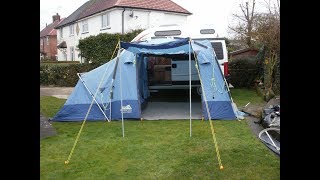 KHYAM MotorDome Drive away Awning with Sleeper Part 4 [upl. by Colver412]