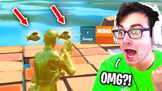 I Found TWO MIDAS FLOPPERS in ONE GAME in Fortnite How To Find Midas Flopper [upl. by Waligore523]