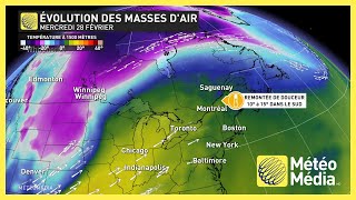 10 à 15 °C au Québec  des records pourraient tomber [upl. by Elleuqar979]