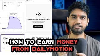 How to earn money from Dailymotion  Monetize your youtube videos  Dailymotion Monetization [upl. by Hannover]