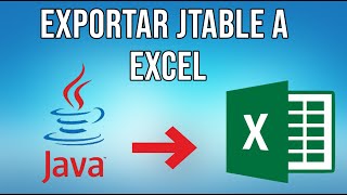 Exportar a JTable a Excel  JAVA Netbeans  Codigo en MEGA [upl. by Photima]