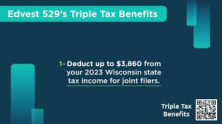 Edvest 529 Triple Tax Benefits  2023 [upl. by Eityak]