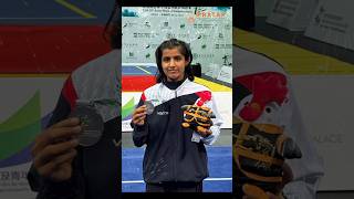 Aparna Win silver medal in 10TH ASIAN WUSHU CHAMPIONSHIP 2024 MACAU CHINA pratapschoolsports [upl. by Nitsugua]