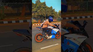 Prank with KTM RC 200 😆😁 prank freinds shorts viral funny ktm [upl. by Sedda]