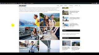 Soledad Wordpress Theme Version 4  How to create a gallery [upl. by Micheil]
