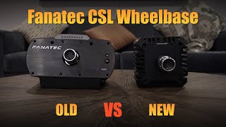 Old vs New Fanatec CSL Elite vs CSL DD Wheelbase [upl. by Eislehc36]