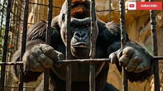 quotKing Kong The Caged Titan” kingkongshortvideovideo [upl. by Ynohtona]