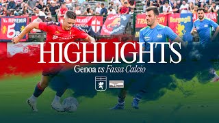 GENOA 171 FASSA CALCIO  HIGHLIGHTS  Amichevole Preseason 2024 [upl. by Doss]