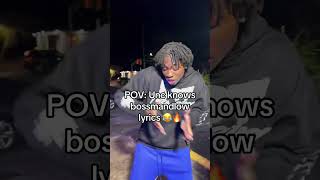 Bossman dlow get in with me bossmandlow bossmandlowtypebeat funny skit music [upl. by Elttil]