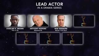 69th Emmy Nominations Lead Actor in a Drama Series [upl. by Htebazie]