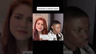 FALSETTO VS HEAD VOICE  CAMERON GOODE  Vocal Coach Reacts shorts [upl. by Adalbert550]