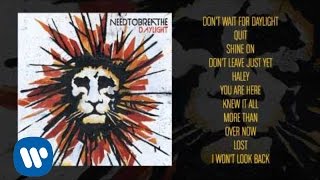 NEEDTOBREATHE  quotMore Thanquot Official Audio [upl. by Derwon]