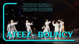 KCON HONG KONG 2024 ATEEZ  BOUNCY [upl. by Darryn]