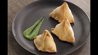 Healthy Samosa  Sanjeev Kapoor Khazana [upl. by Marceau789]