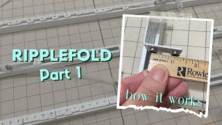 Ripplefold Drapery Part 1 of 5  Materials amp Prep [upl. by Shlomo]