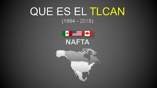 QUE ES EL TLCAN  QUE ES EL NAFTA [upl. by Tumer]