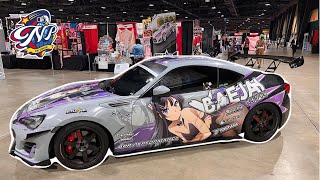 Waifu Cars Take Over Anime Los Angeles ITASHA at ALA 2023 [upl. by Macey]