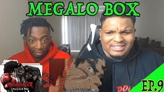 MEGALO BOX EPISODE 9  GEARLESS JOE vs THE SNAKE REACTION [upl. by Enaoj]