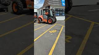 Offloading Stones with Forklift [upl. by Wolbrom]