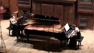 Schumann Andante and variations for two pianos op 46 [upl. by Bashee]