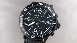 Sinn 757 S UTC Chronograph GMT 757021 Sinn Watch Review [upl. by Kubis]