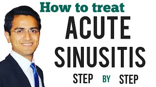 Acute Sinusitis Treatment Bacterial Vs Viral Symptoms Diagnosis ENT Medicine Lecture USMLE [upl. by Jodoin206]