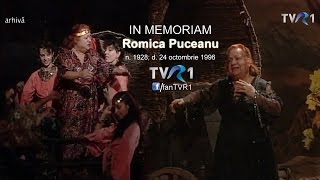 In memoriam Romica Puceanu TVR1 [upl. by Robbert461]