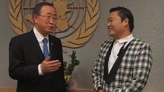 Ban Kimoon sessaie à la danse du tube quotGangnam Stylequot [upl. by Cerveny881]