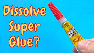 5 Common Household Products  Can They Dissolve Super Glue [upl. by Darline]