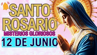 ROSARIO DE HOY Miércoles 12 de Junio 📿 Oración a la Virgen María [upl. by Ardnazxela396]