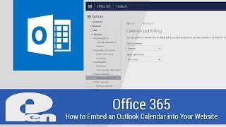 How to Embed an Outlook Calendar into Your Website  Office 365 [upl. by Hilten634]