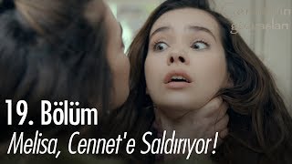 Melisa Cennete saldırıyor  Cennetin Gözyaşları 19 Bölüm [upl. by Inverson846]