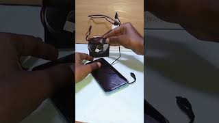 How to make a mobile cooling fan shorts [upl. by Annayhs]